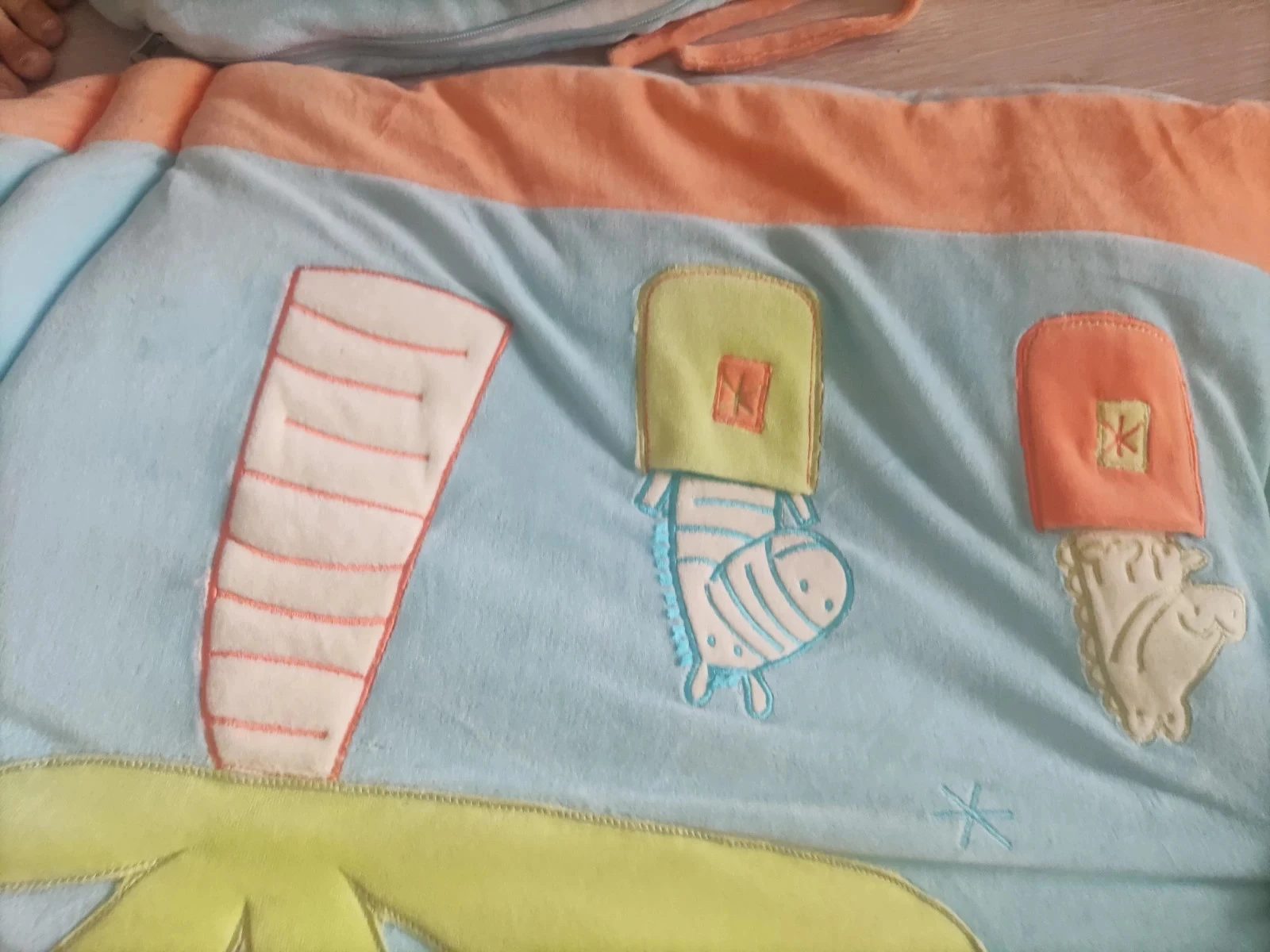 Tour de cama + roupão quente para recém-nascido – photo 2